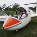 Thumbs Up from a Glider Pilot
