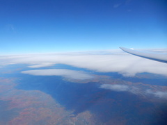 Looking East from 20,000'.