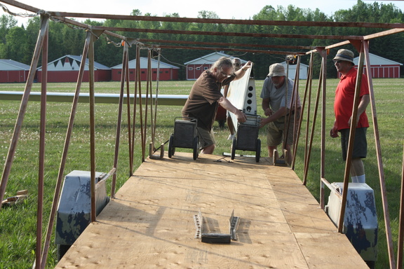 Loading RHJ Wing on Trailer