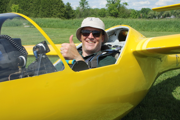 Gord's First Flight in PIK-20