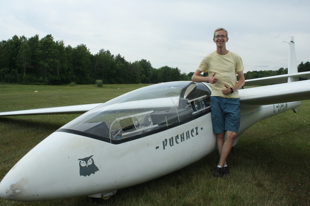 Happy Glider Pilot