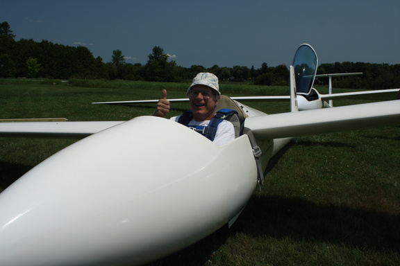 Happy Glider Pilot