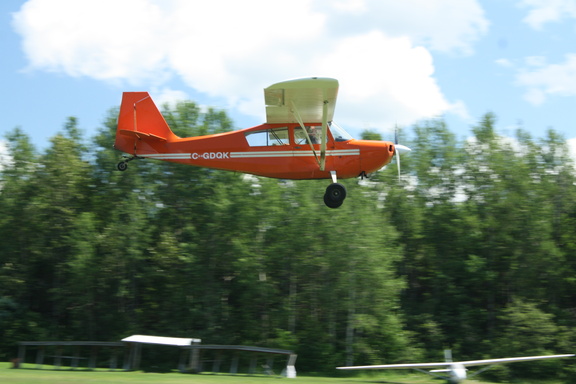 Jim Landing the Tow Plane