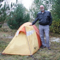 Glider Pilot and his Tent
