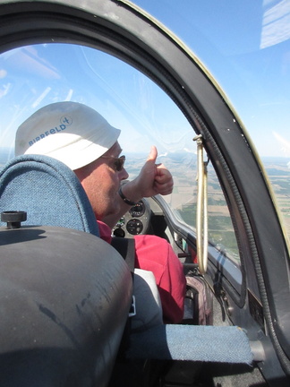 Thumbs Up from the Front Seat