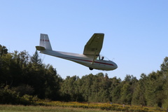 Landing on Rwy08