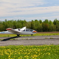 Mark and Fiona taking off - Mayfly