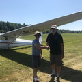 Congratulation for 1st solo Phil Stang Aug 5 2019