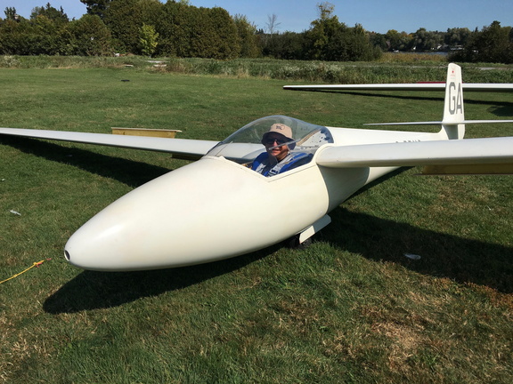 Dave V Flies The Libelle