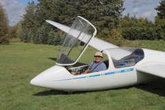 Rod Gets Ready For First Glider Solo
