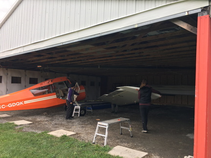 Citabria Wing Removal