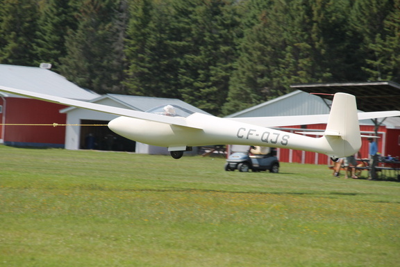 Phil Doing His First Takeoff In His Libelle