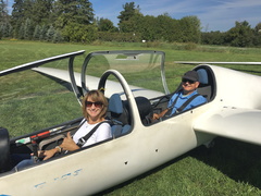 Dianne Goes For An Intro Flight